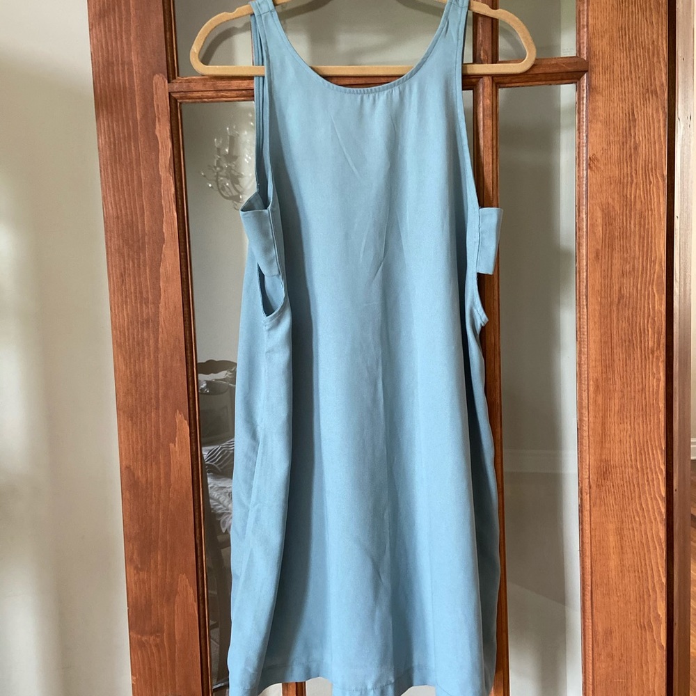 Abercrombie medium blue tank dress